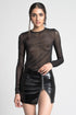 KENT PVC Micro Mini Skirt